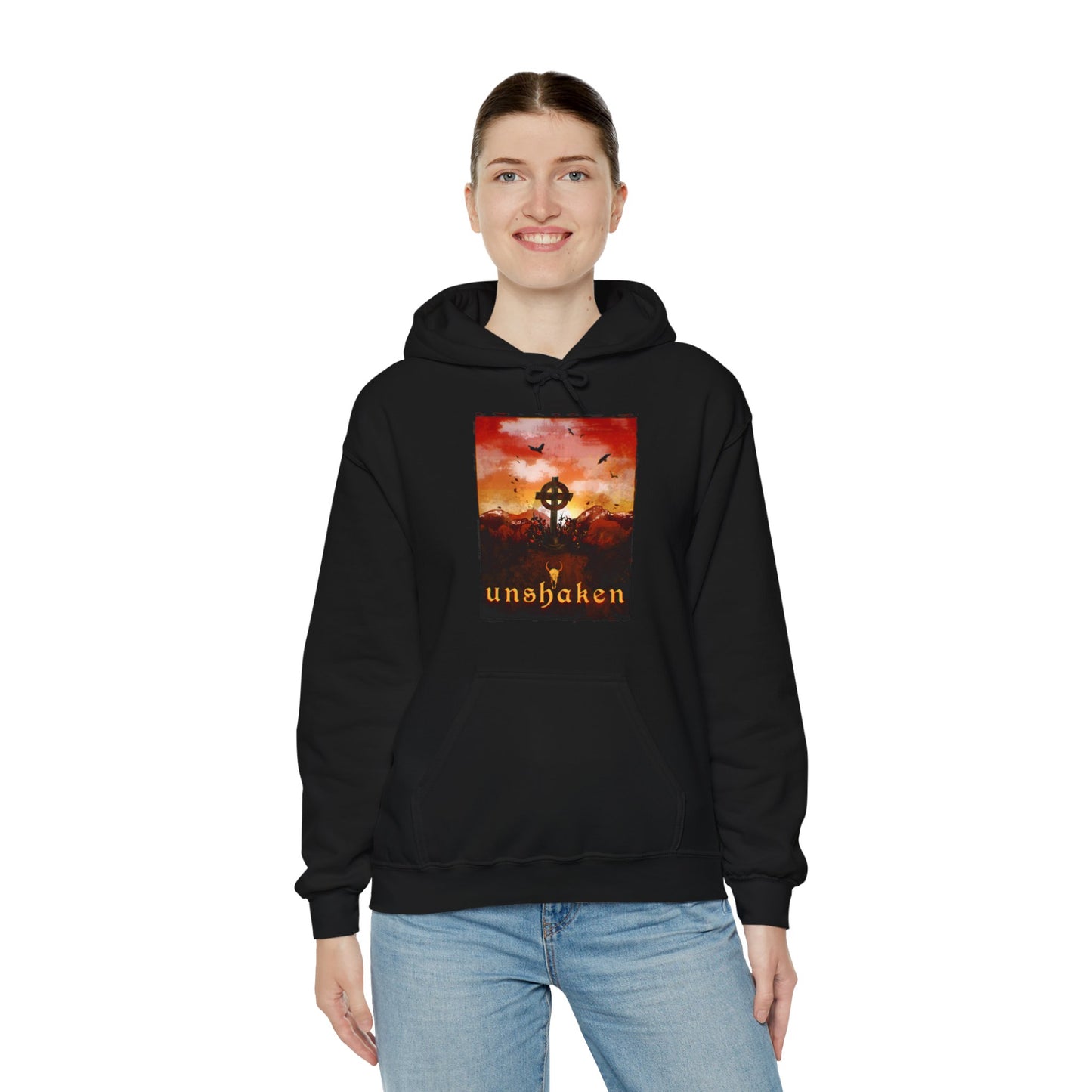Unshaken Unisex Heavy Blend Hooded Sweatshirt