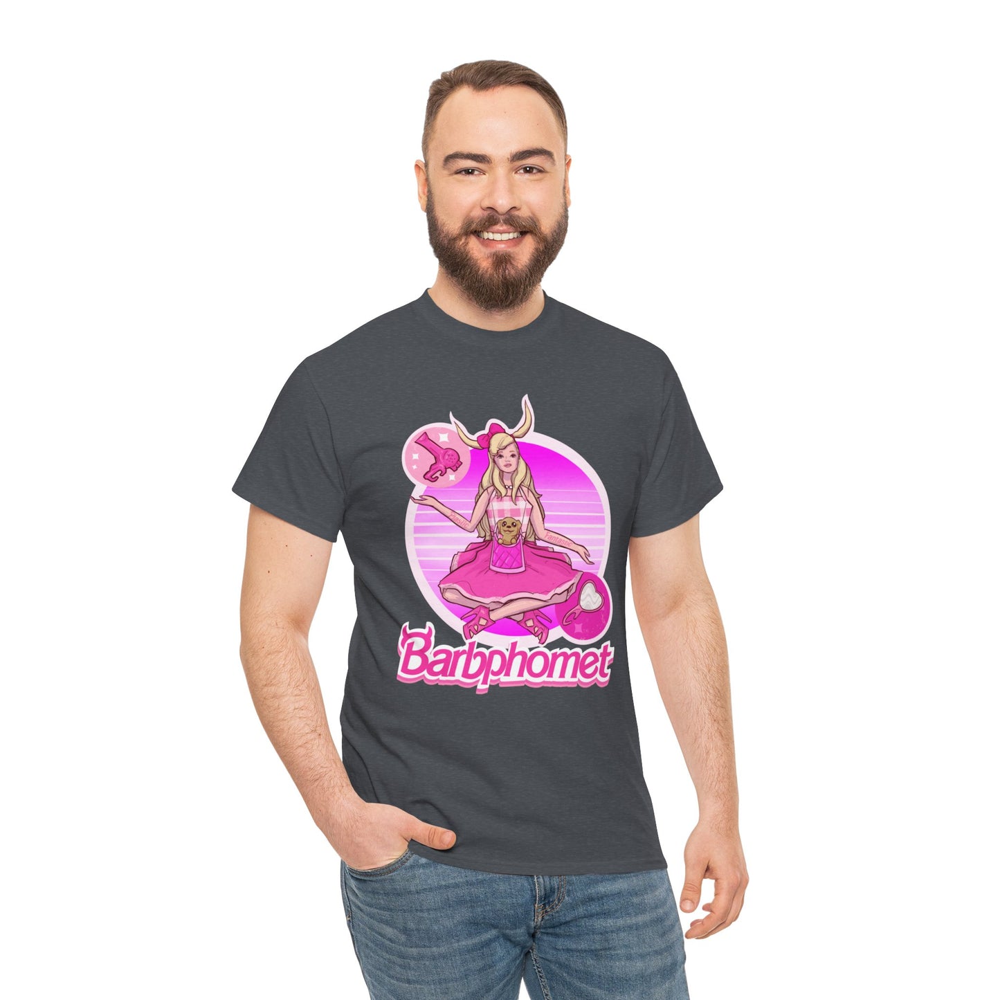 Barbphomet Unisex Heavy Cotton Patreon Tee