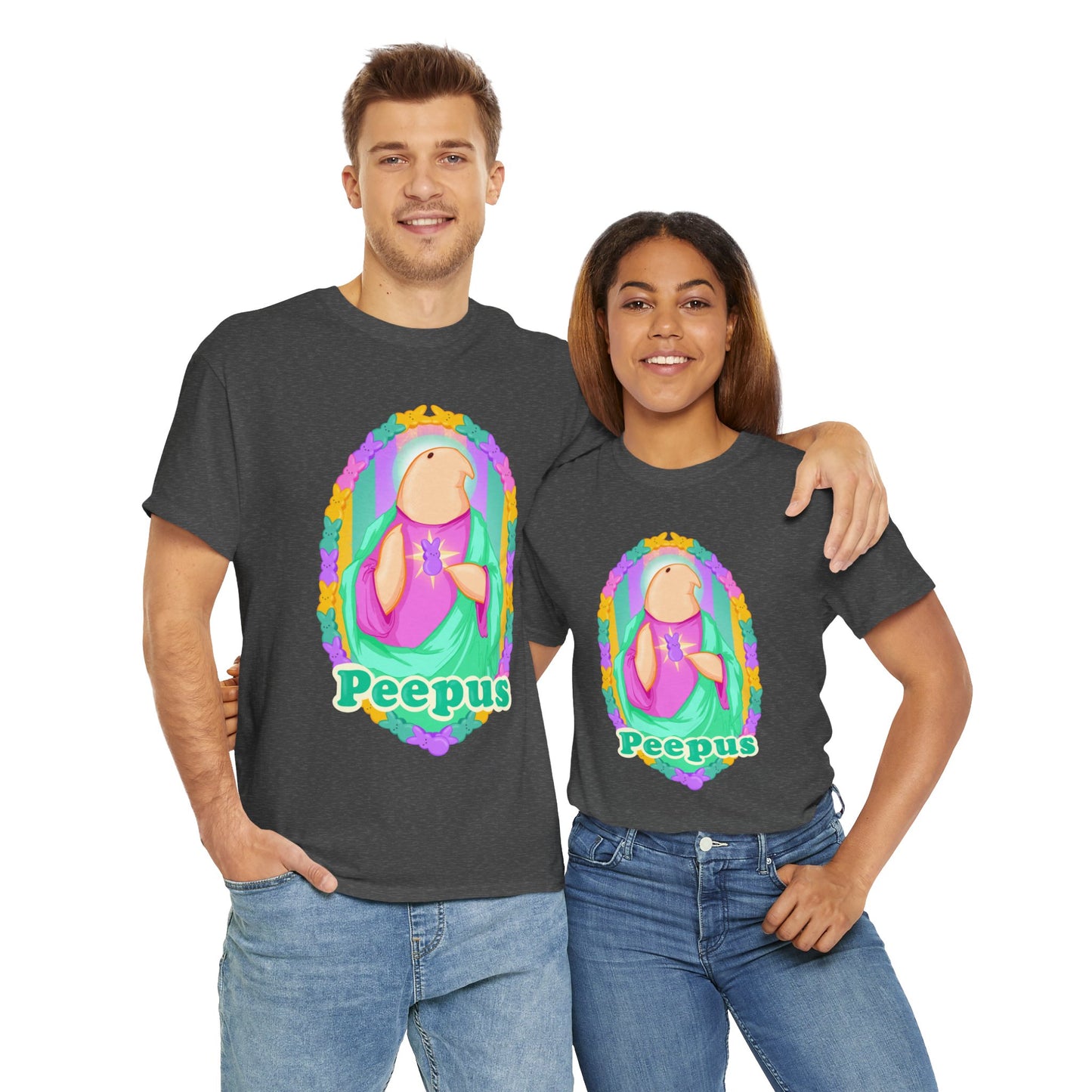 Peepus Unisex Heavy Cotton Tee