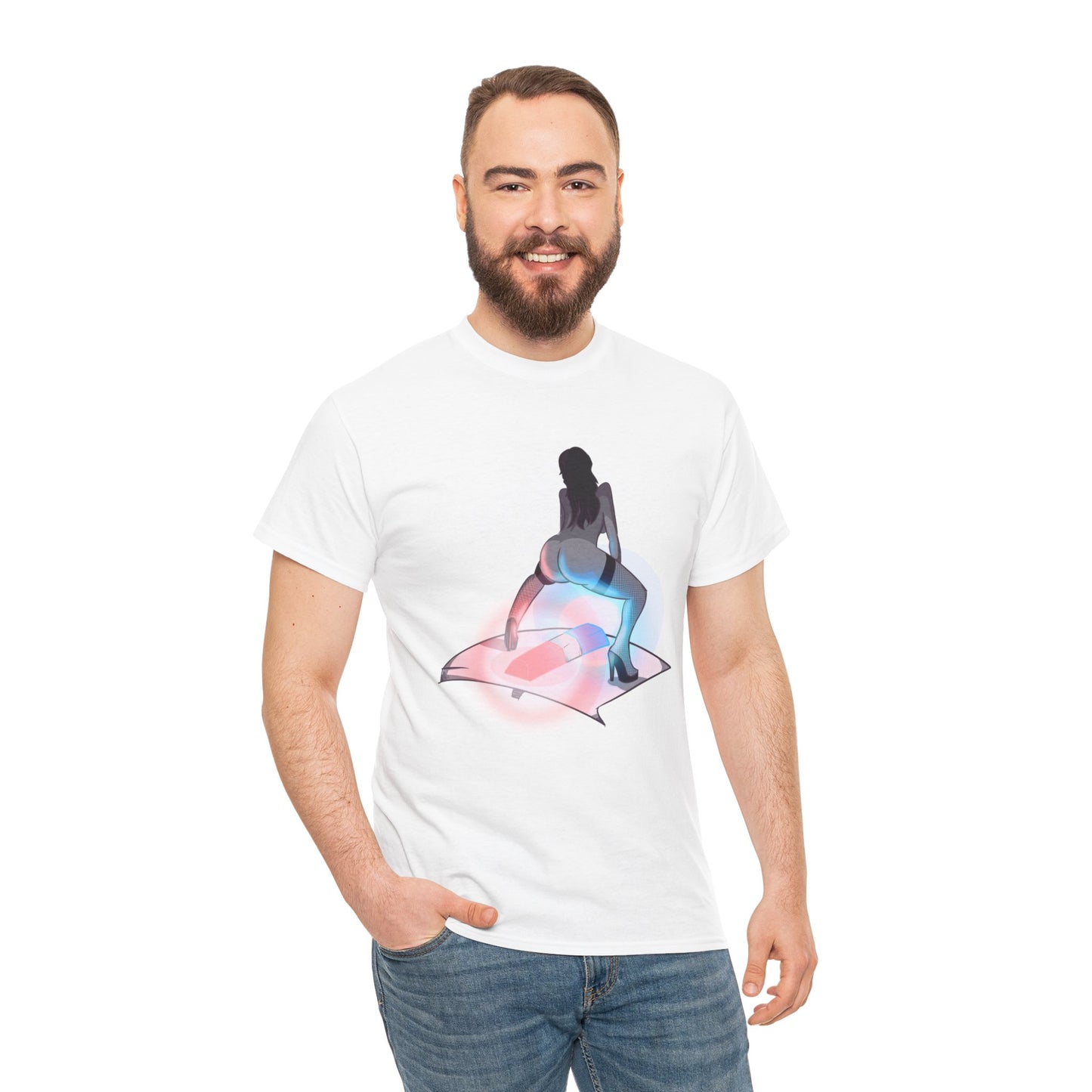 Twerking Under Influence Unisex Heavy Cotton Tee