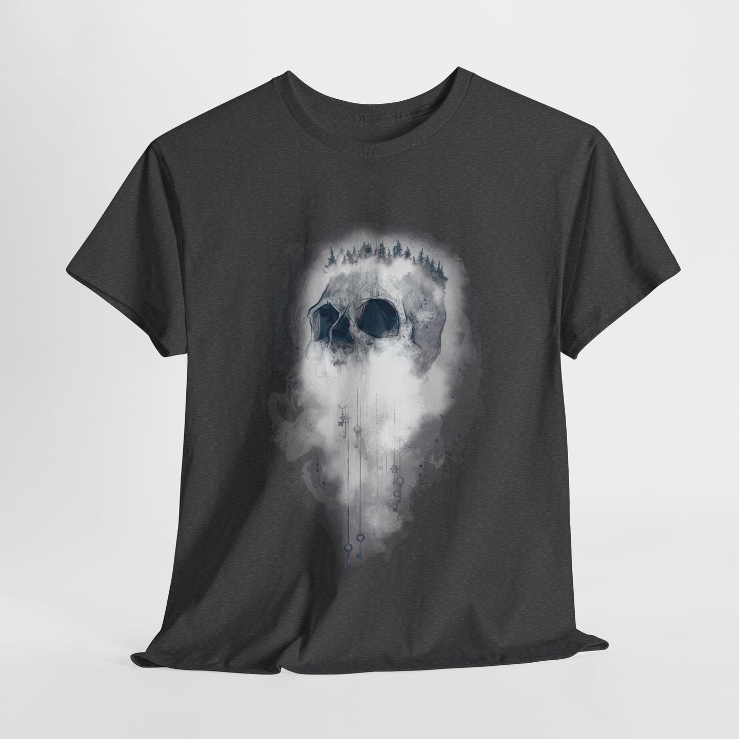 Elemental Skull Air Unisex Heavy Cotton Tee