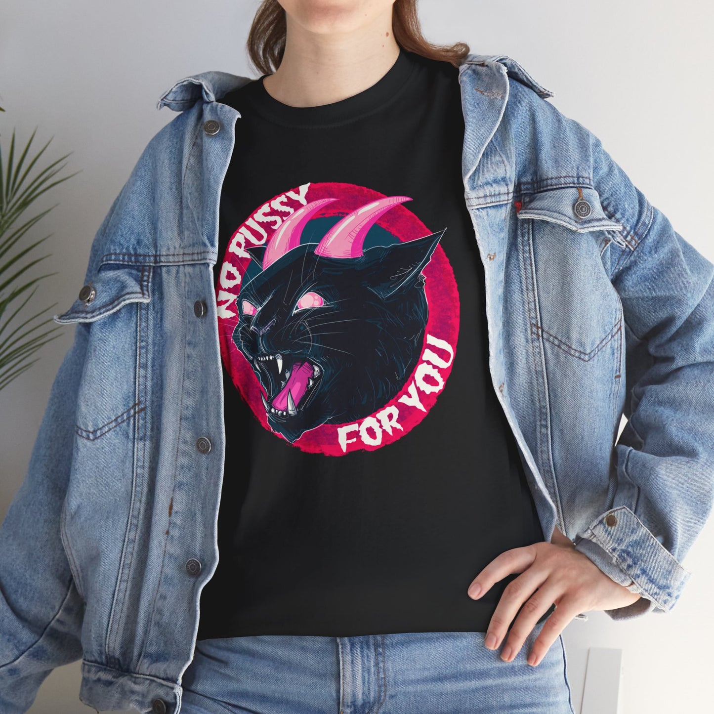 No Pussy For You Unisex Heavy Cotton Tee