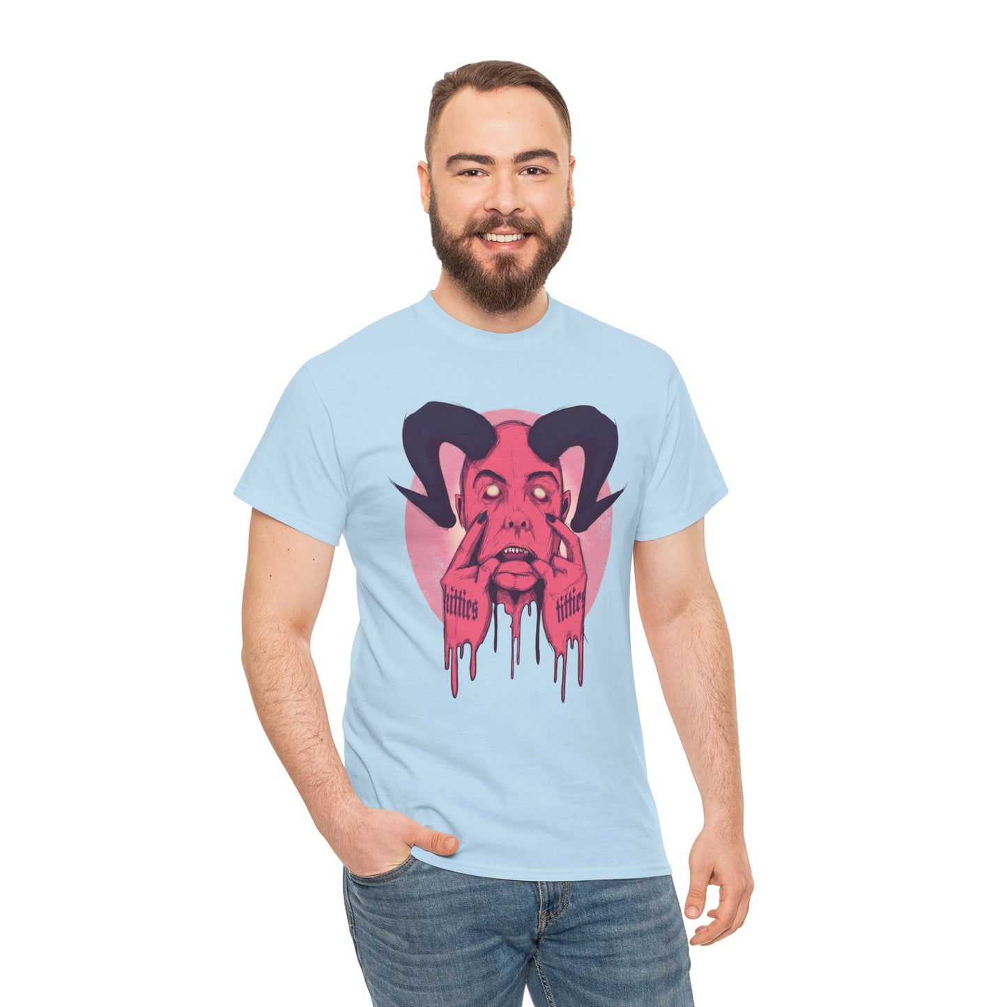 Kitties & Titties II Unisex Heavy Cotton Tee