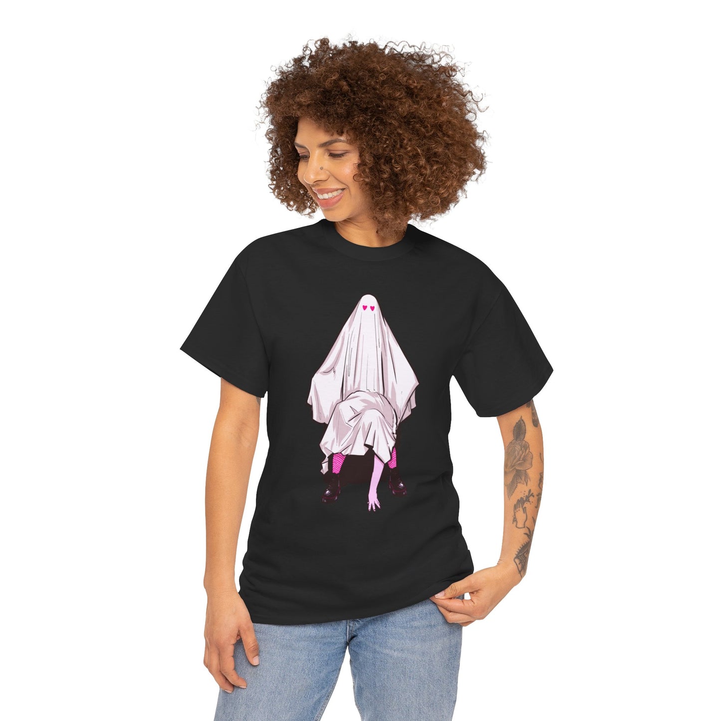Two-Headed Ghost Unisex Heavy Cotton Tee