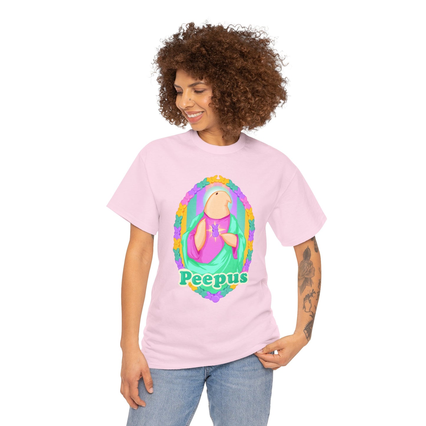 Peepus Unisex Heavy Cotton Tee