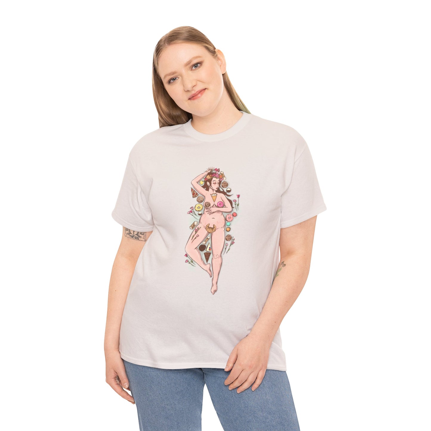 Pastry Queen Unisex Heavy Cotton Tee