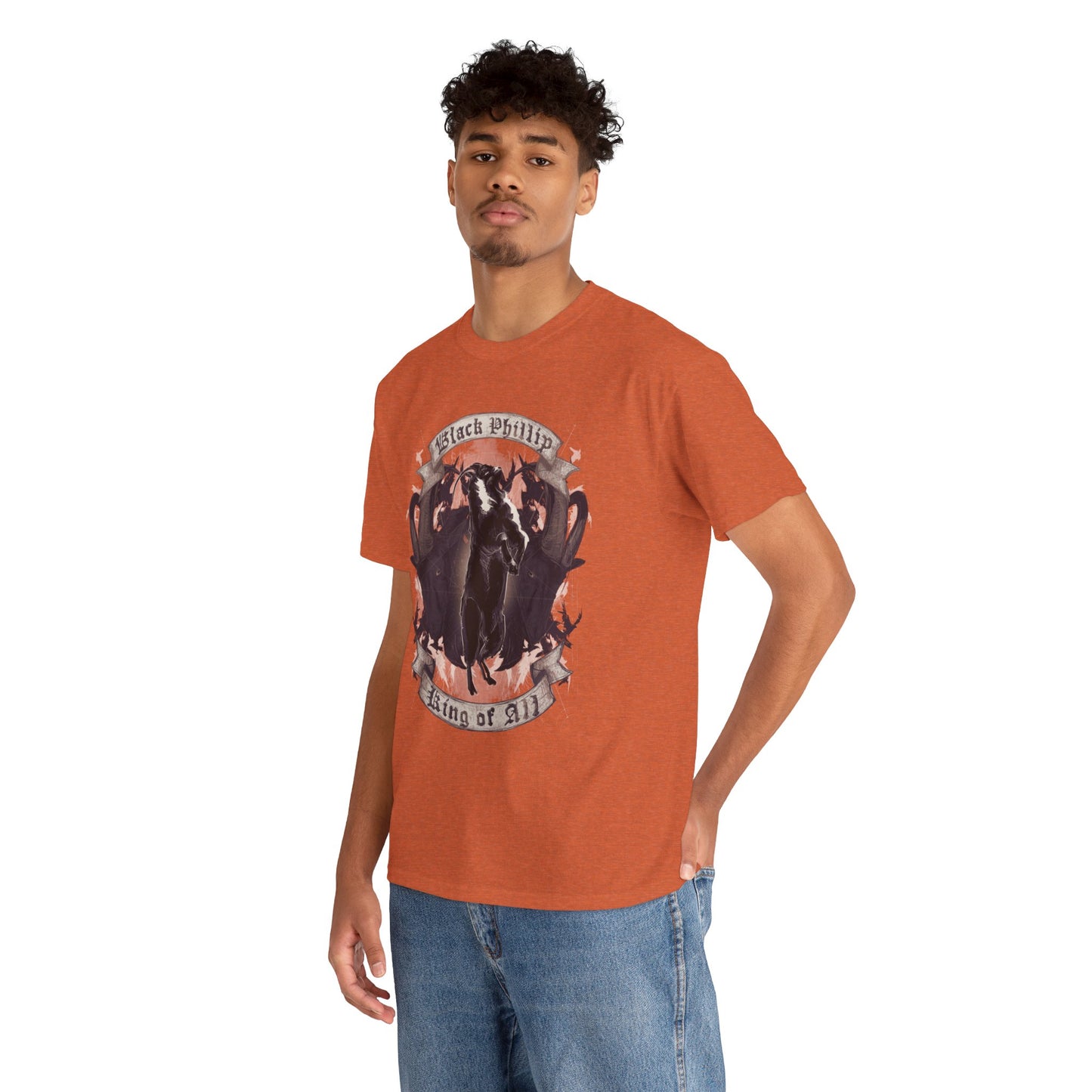 Black Phillip Unisex Heavy Cotton Tee
