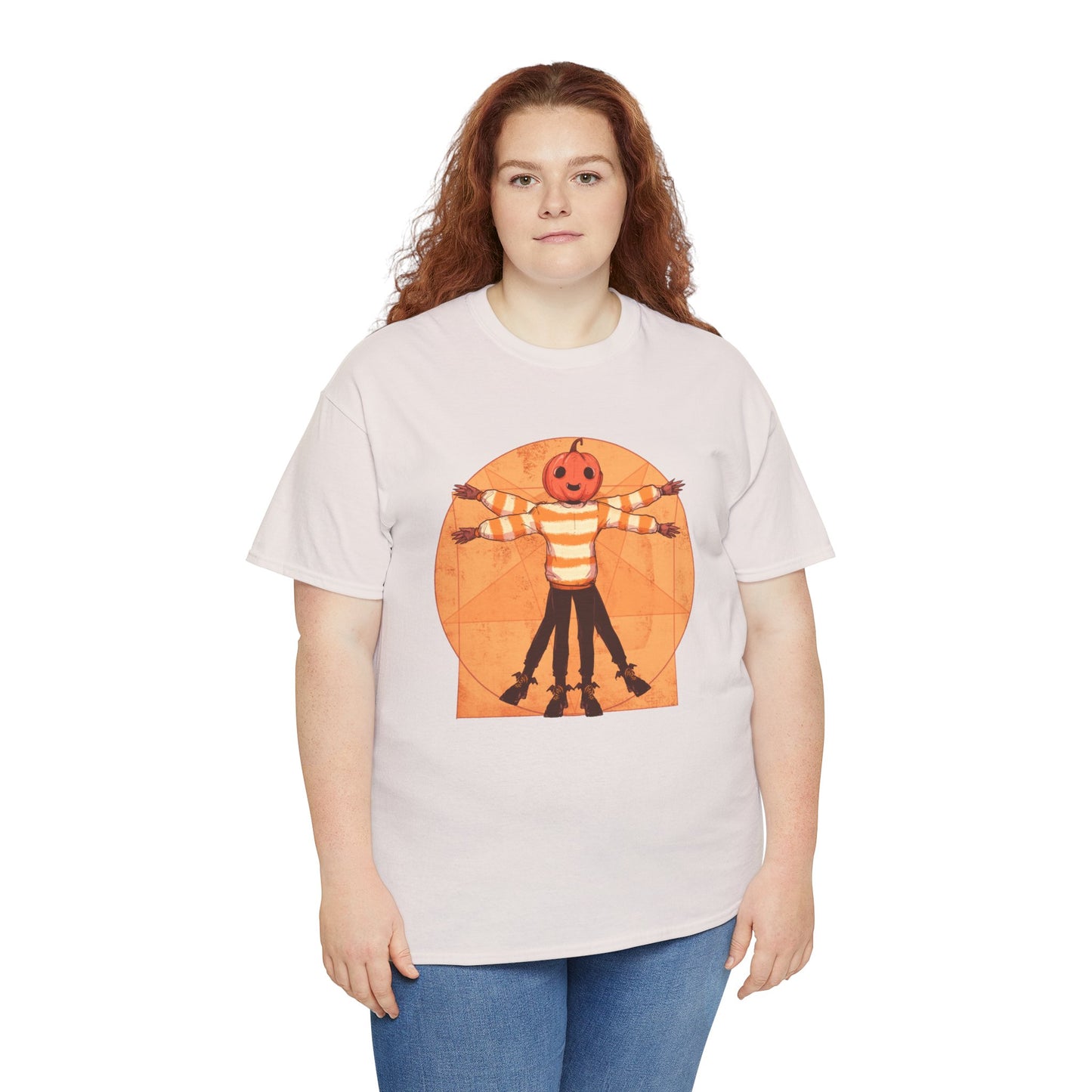 Vitruvian Halloween Unisex Heavy Cotton Tee