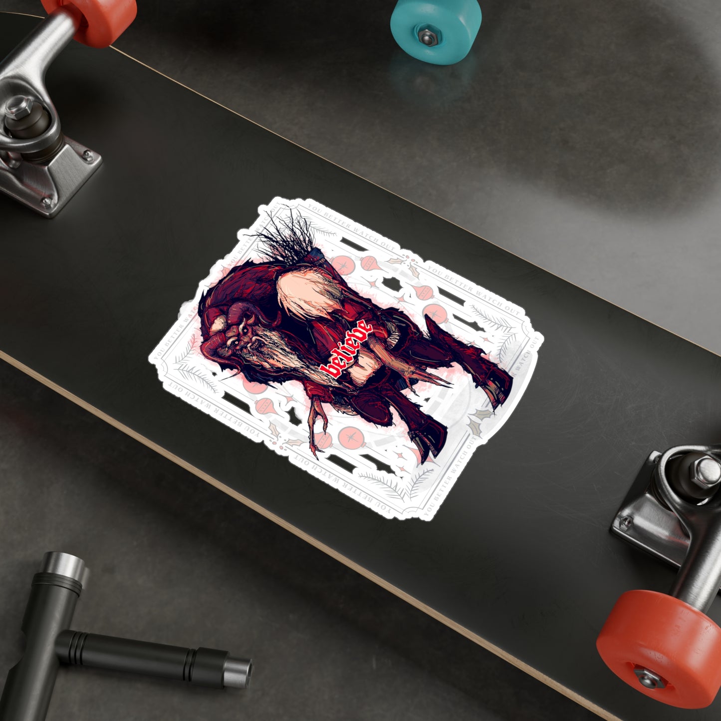 Believe Kiss-Cut Vinyl Decal