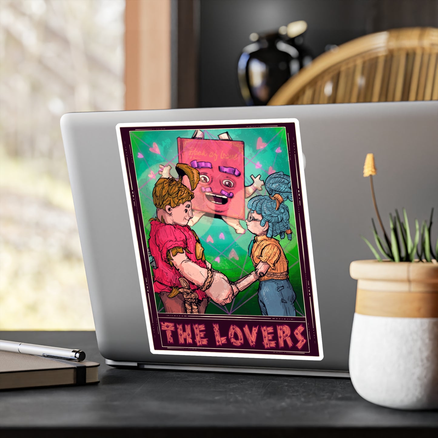 It Takes Lovers Kiss-Cut Vinyl Decal