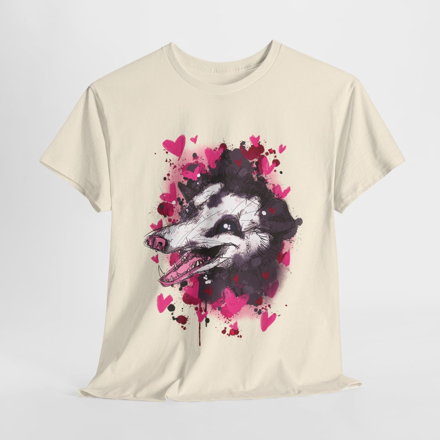 Opossum Unisex Heavy Cotton Tee