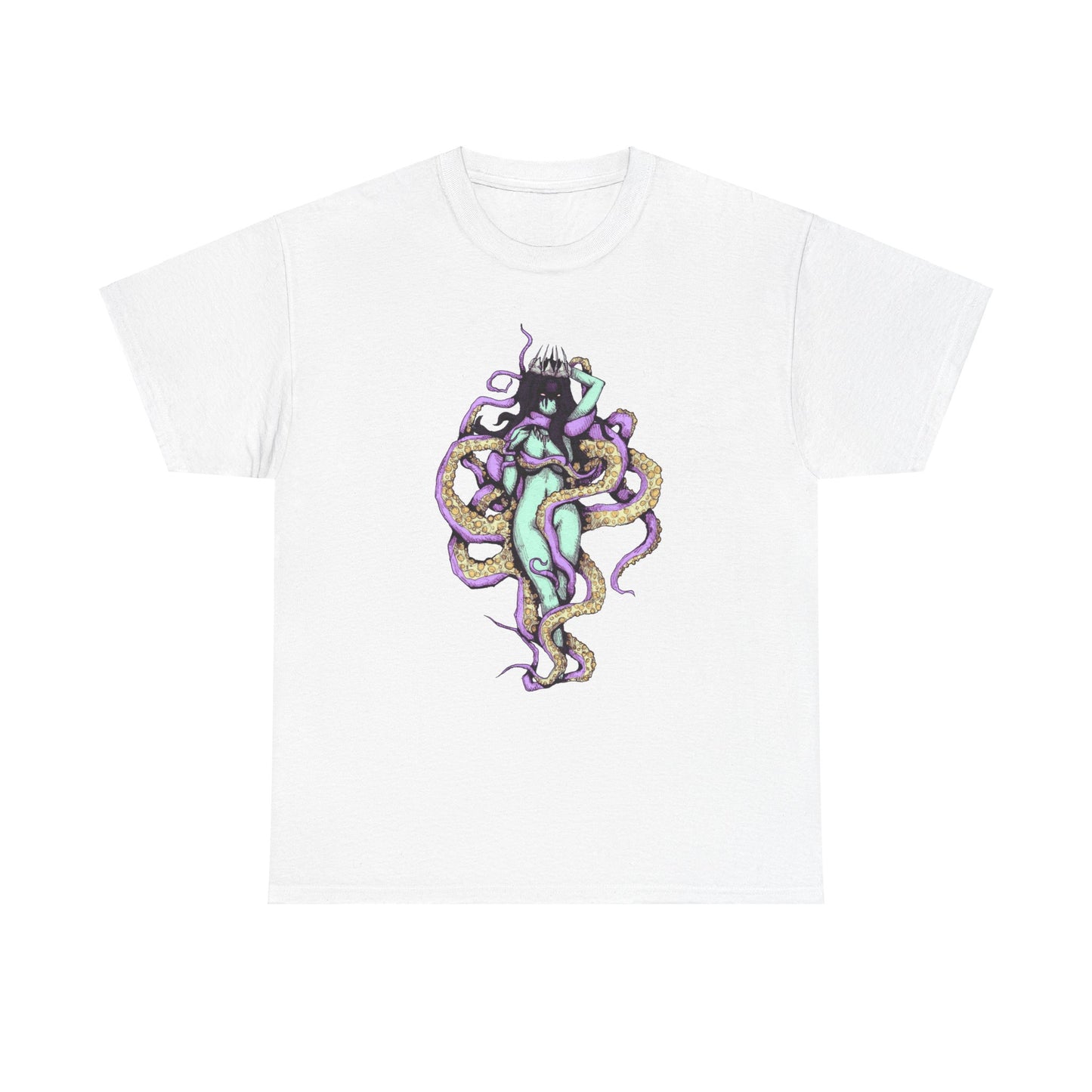 Octo-Witch Unisex Heavy Cotton Tee