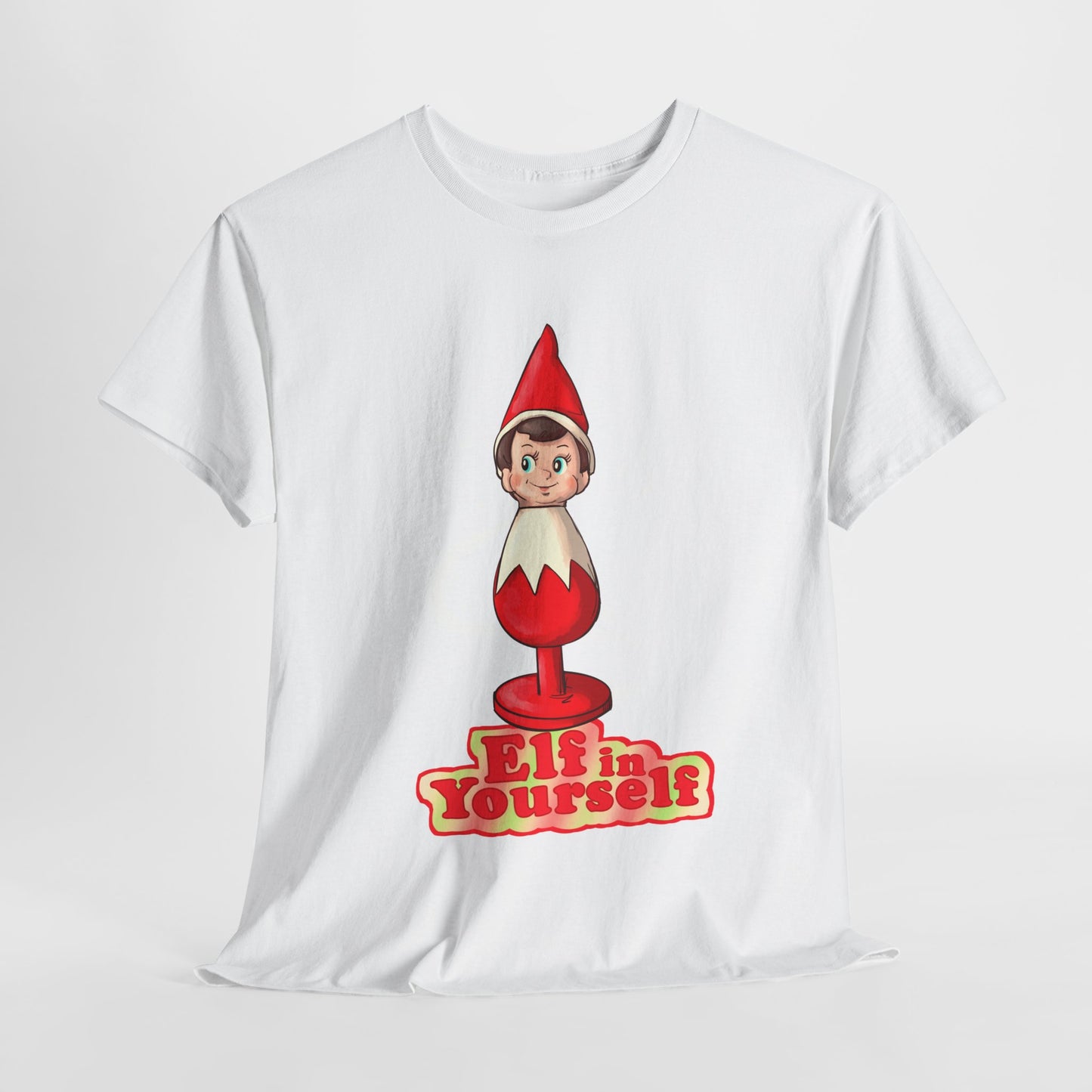 Elf In Yourself Unisex Heavy Cotton Tee