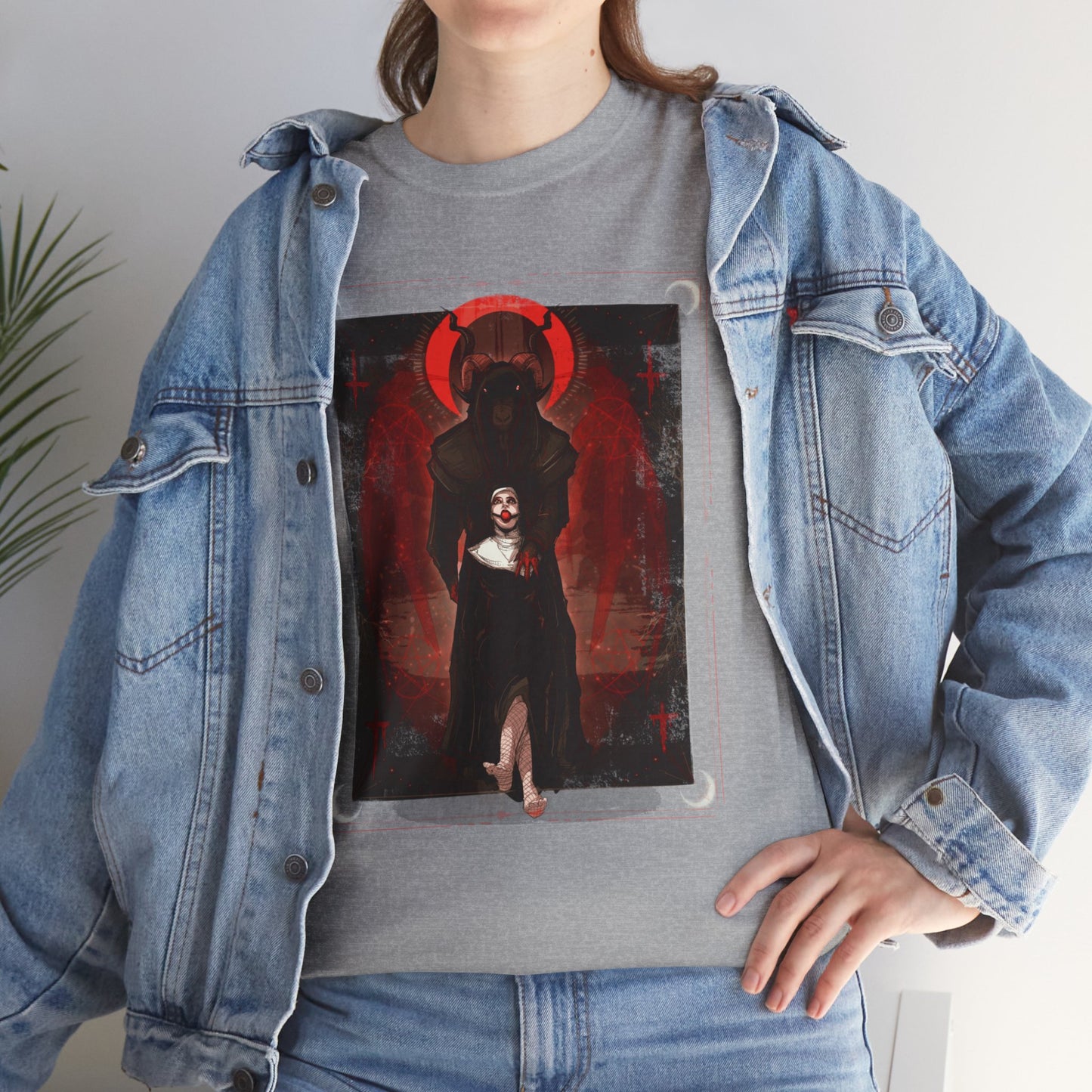 Today Satan Unisex Heavy Cotton Tee