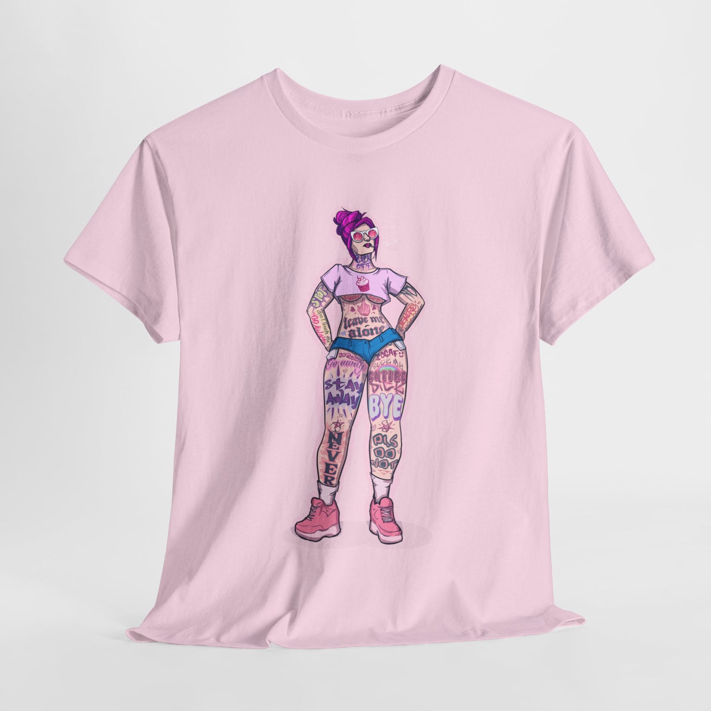 Antisocial Tattoos Unisex Heavy Cotton Tee