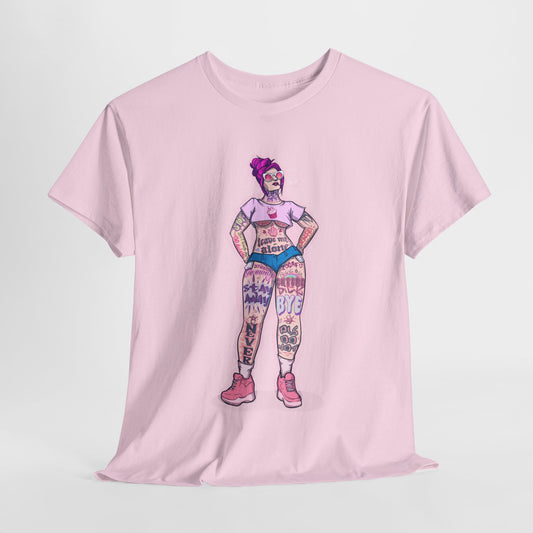Antisocial Tattoos Unisex Heavy Cotton Tee
