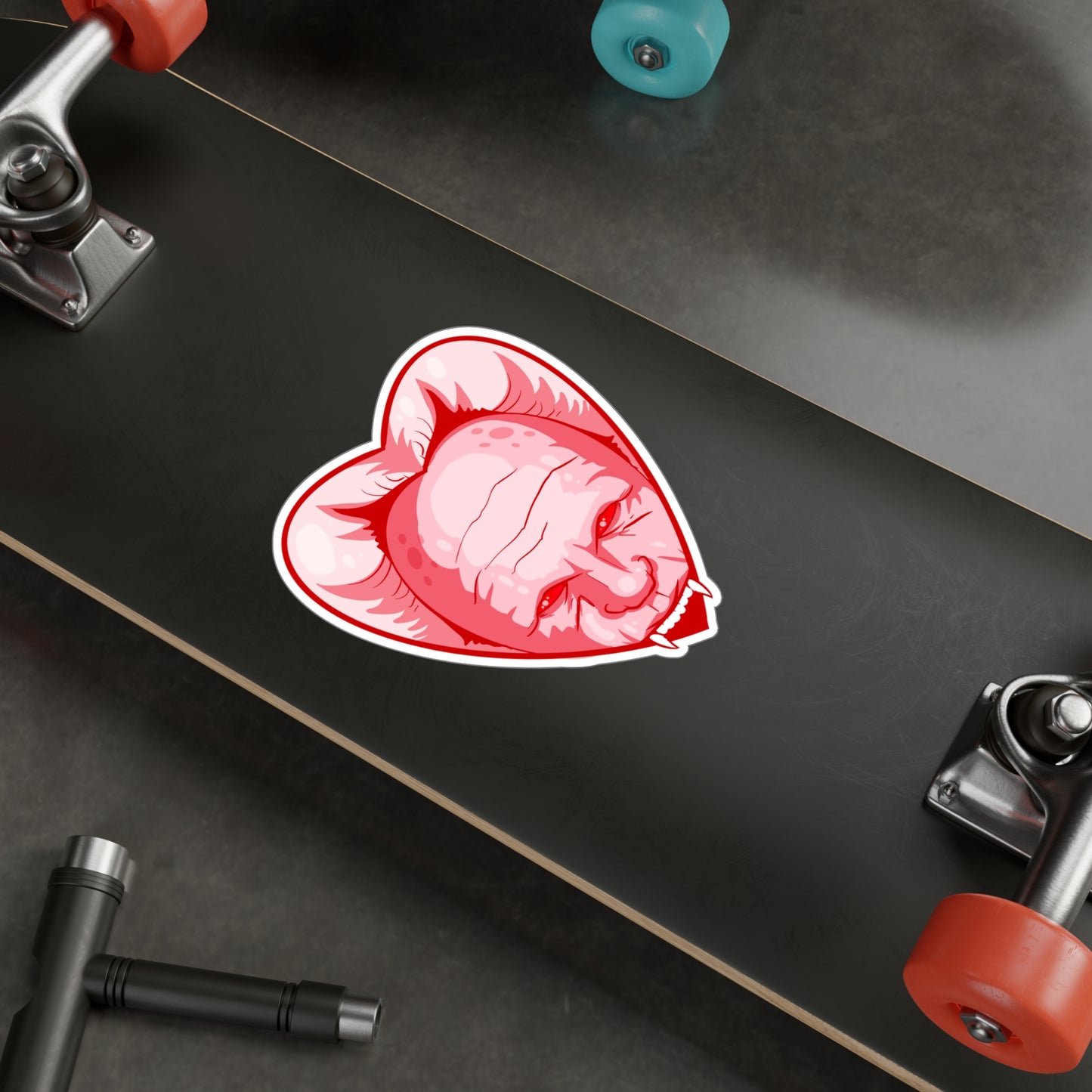 Love at First Bite Kiss-Cut Vinyl Decal
