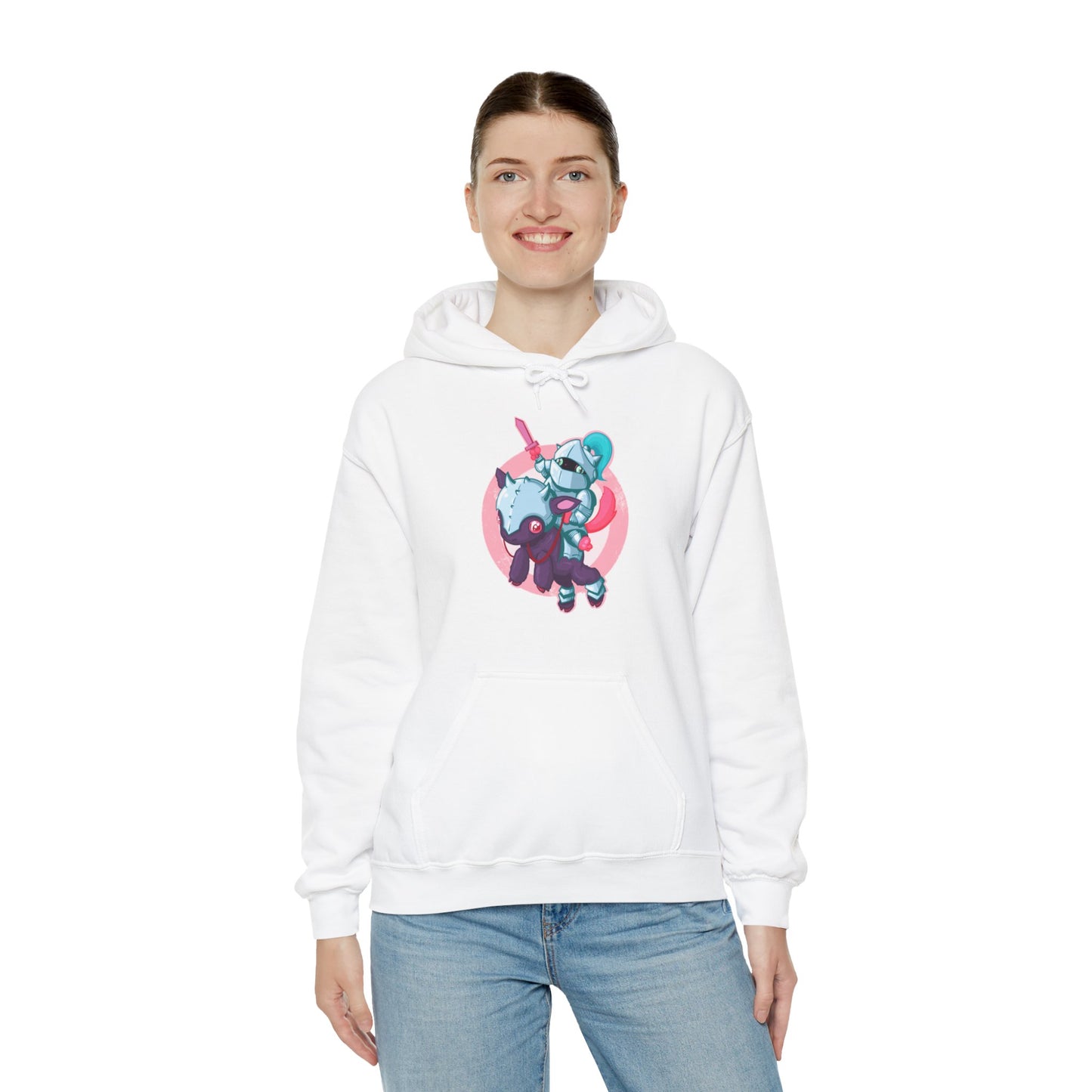 Knight In Shining Armor Unisex Heavy Blend Hooded Sweatshirt