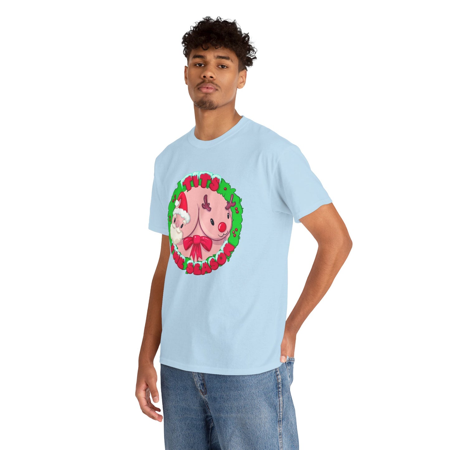Tits The Season Unisex Heavy Cotton Tee