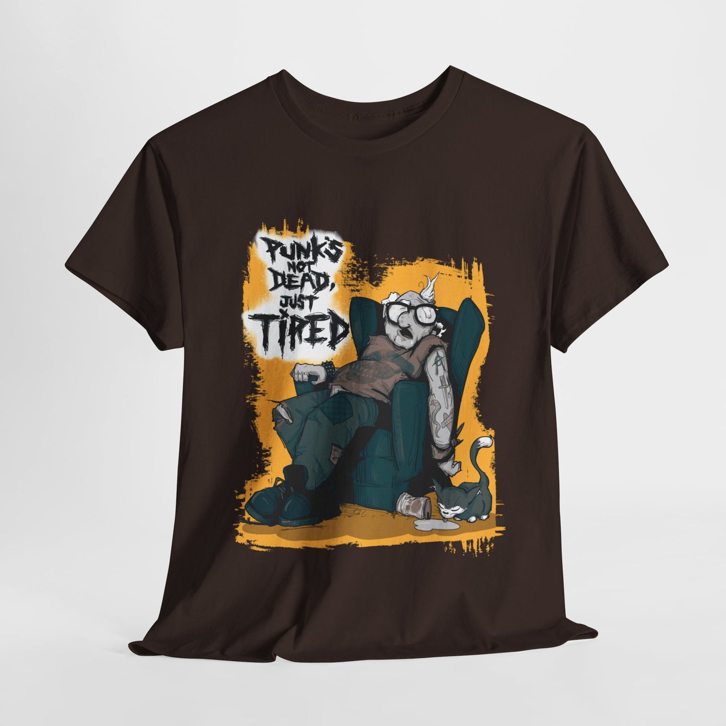 Old Punk Unisex Heavy Cotton Tee