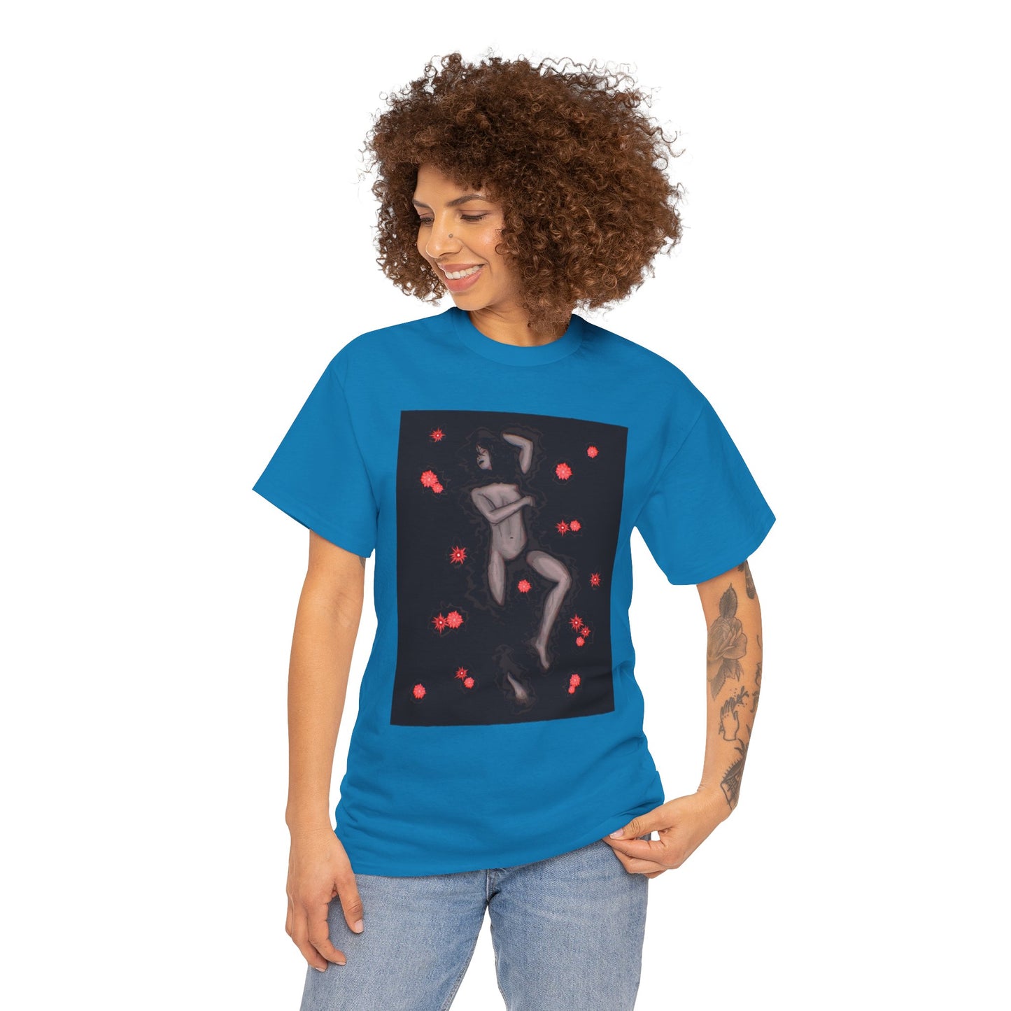 Water Lilies Unisex Heavy Cotton Tee