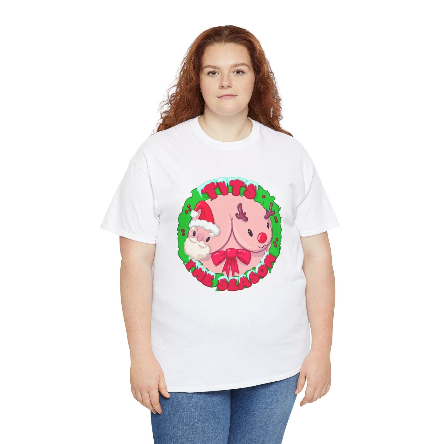 Tits The Season Unisex Heavy Cotton Tee