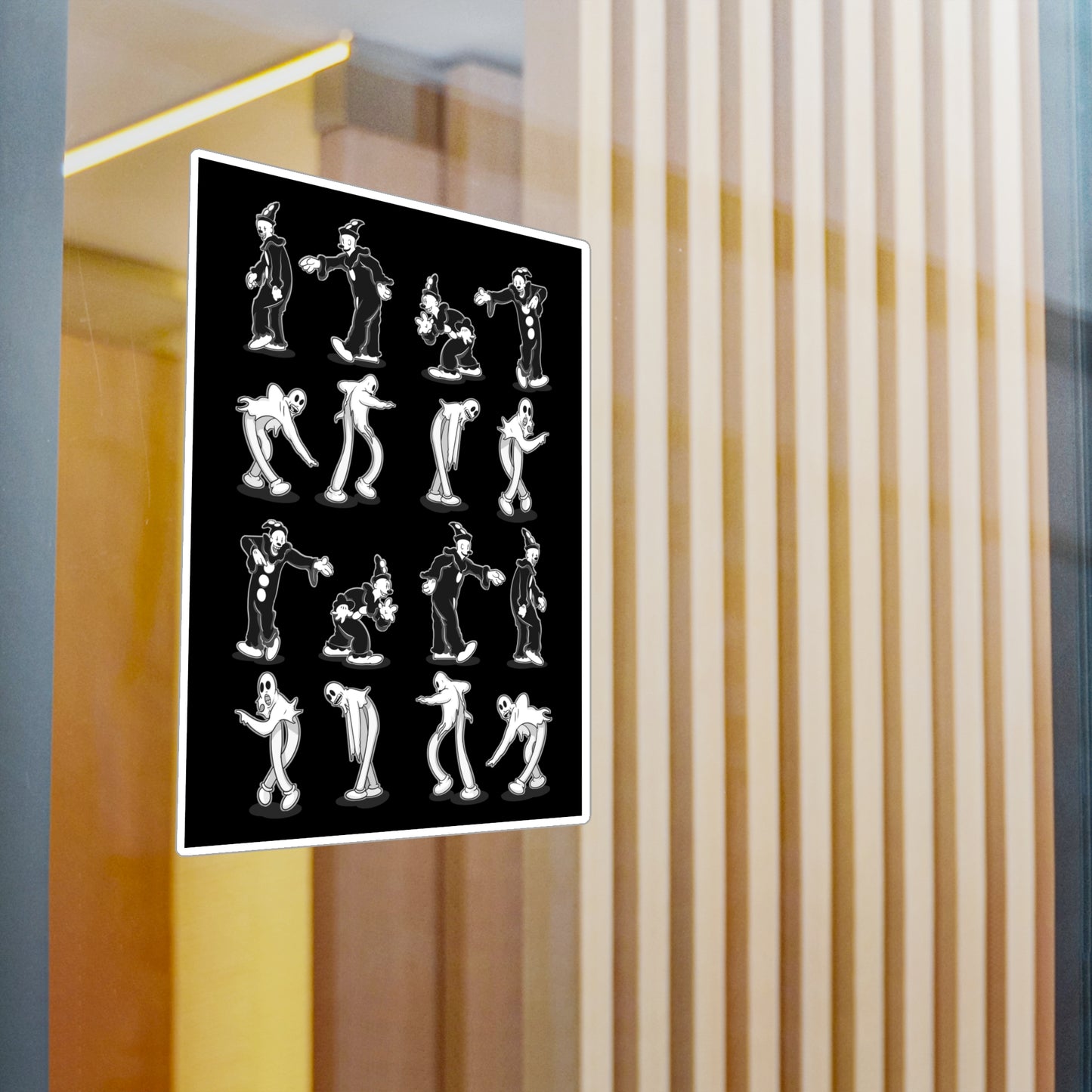 Spooky Two Step Kiss-Cut Vinyl Decal