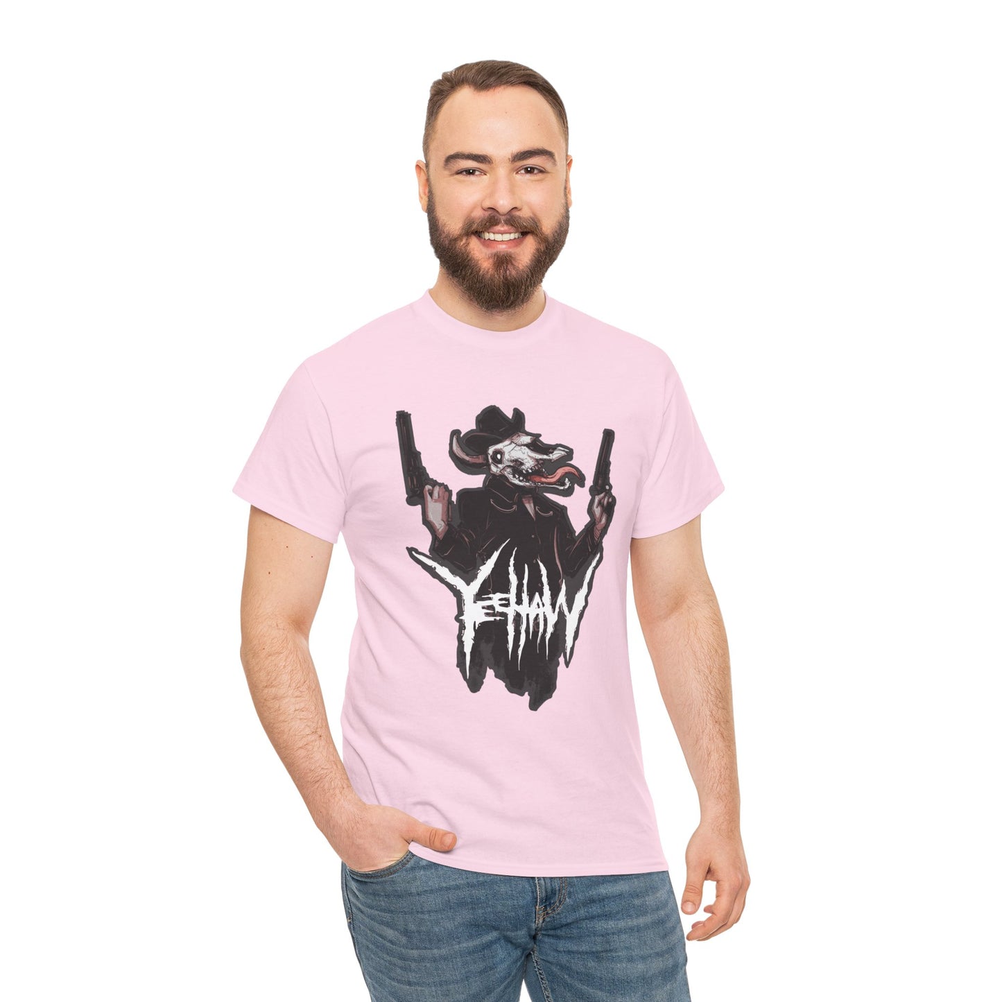 Cowboy Metal Unisex Heavy Cotton Tee