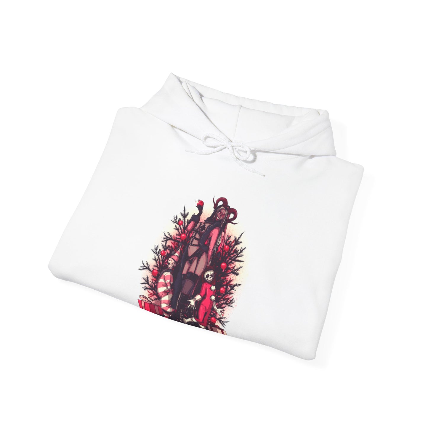 Lady Krampus Unisex Heavy Blend Hooded Sweatshirt