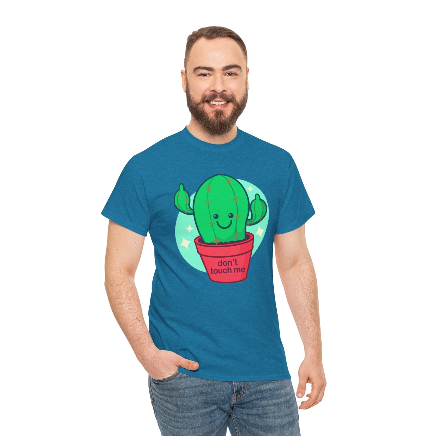 Don't Touch Me Unisex Heavy Cotton Tee
