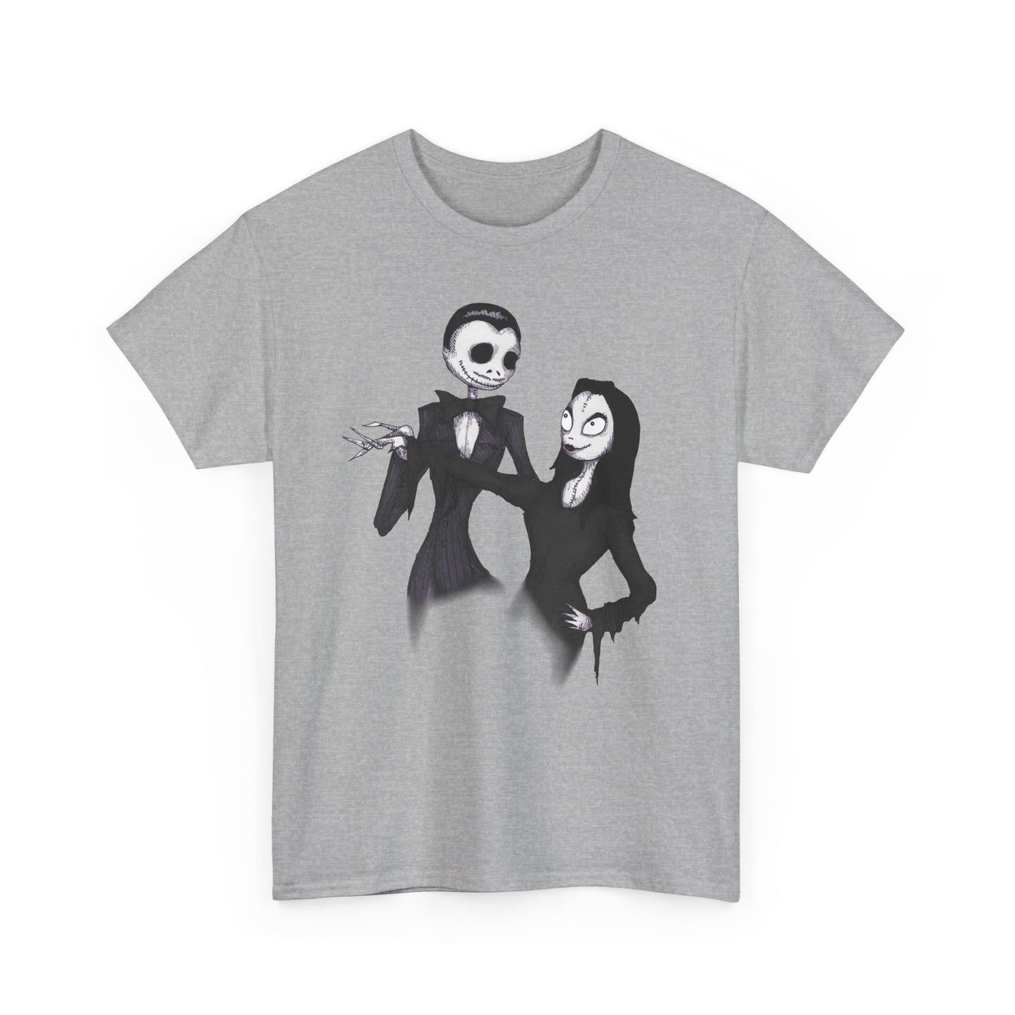 Spooky Couple Unisex Heavy Cotton Tee