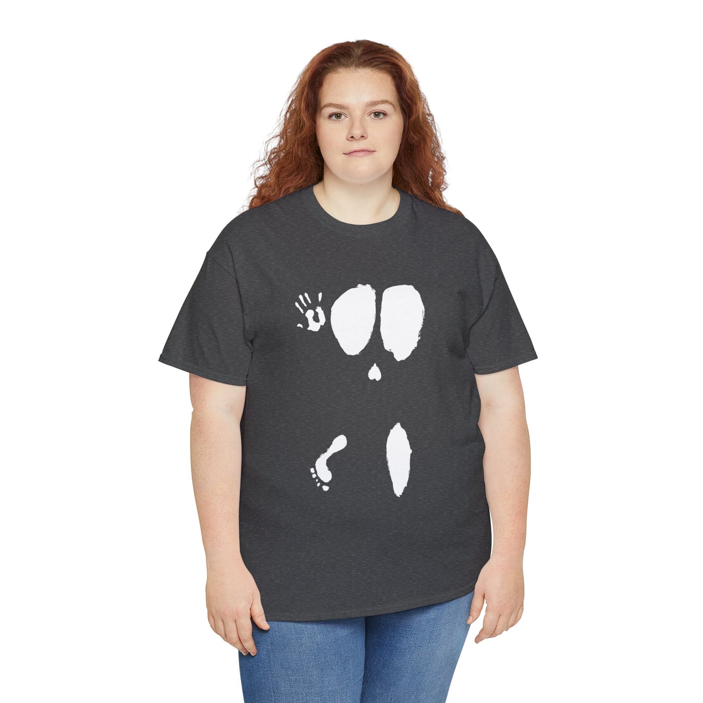 Ball Print Unisex Heavy Cotton Tee