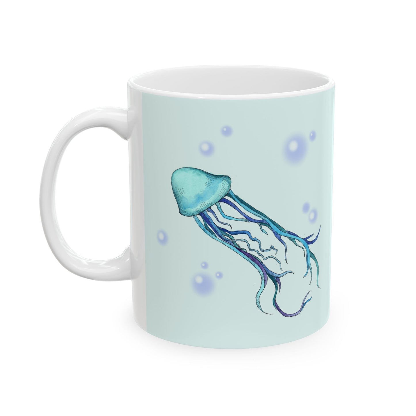 KY Jellyfish Ceramic Mug 11oz
