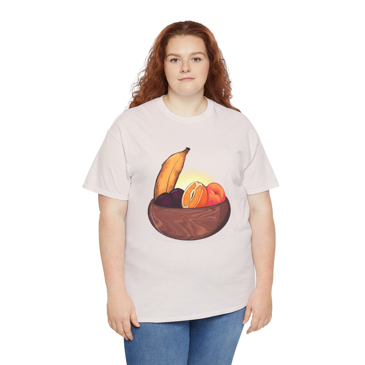 Adult Fruit Basket Unisex Heavy Cotton Tee