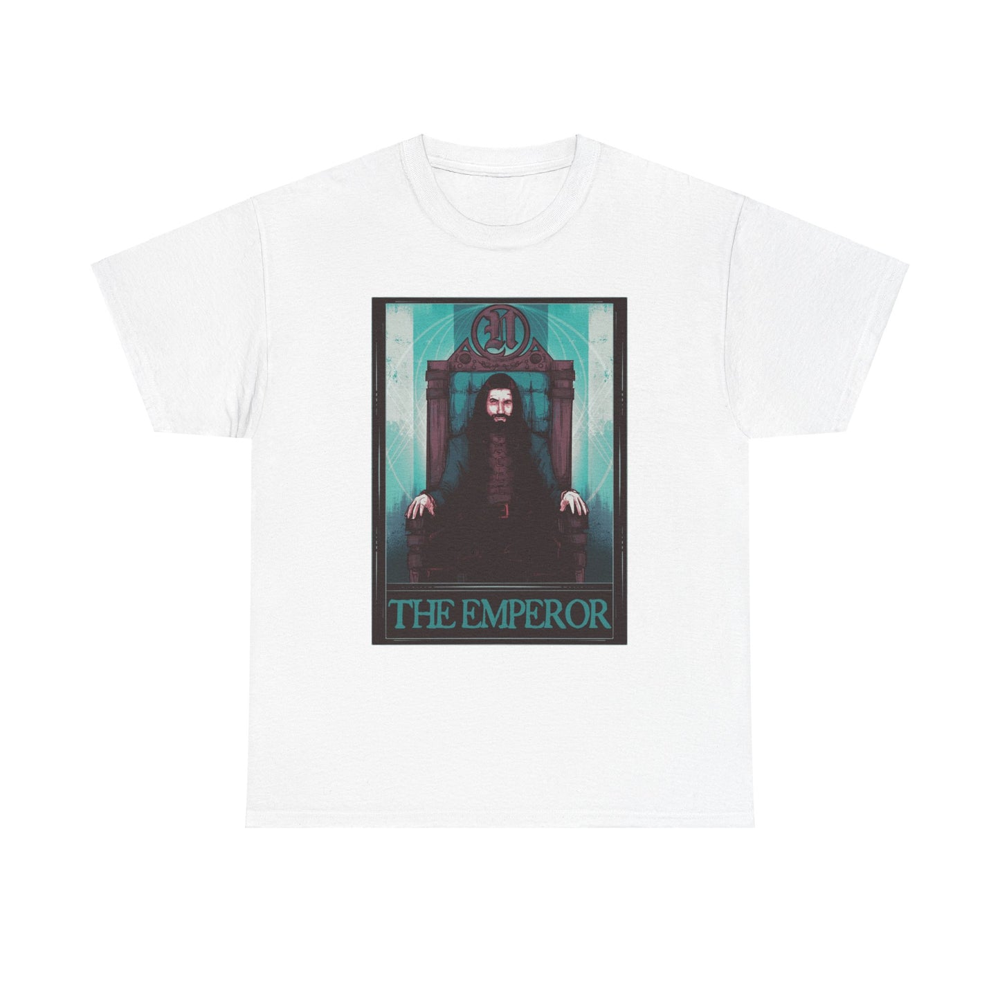 The Vampire Emperor Unisex Heavy Cotton Tee