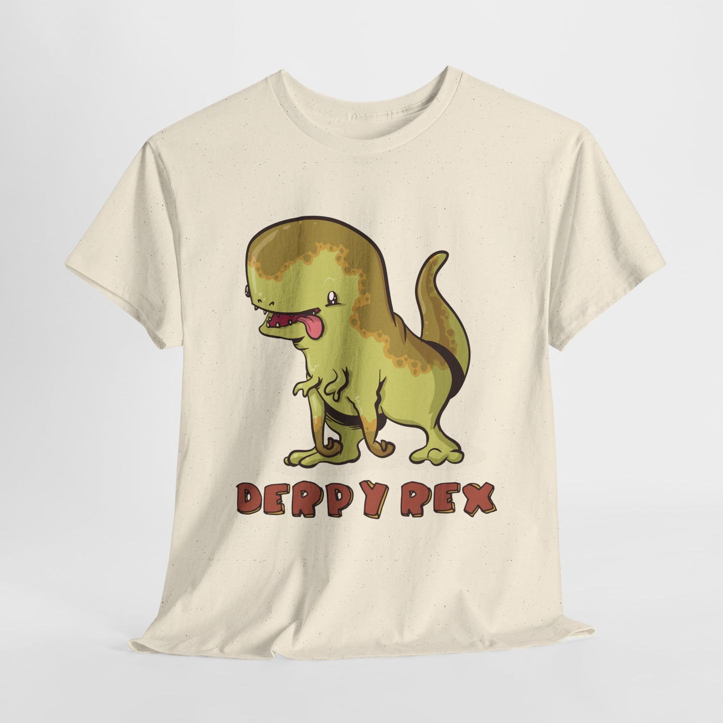 Derpy Rex Unisex Heavy Cotton Tee