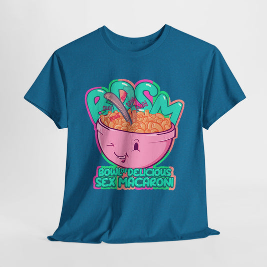 Bowl of Delicious Sex Macaroni Unisex Heavy Cotton Tee