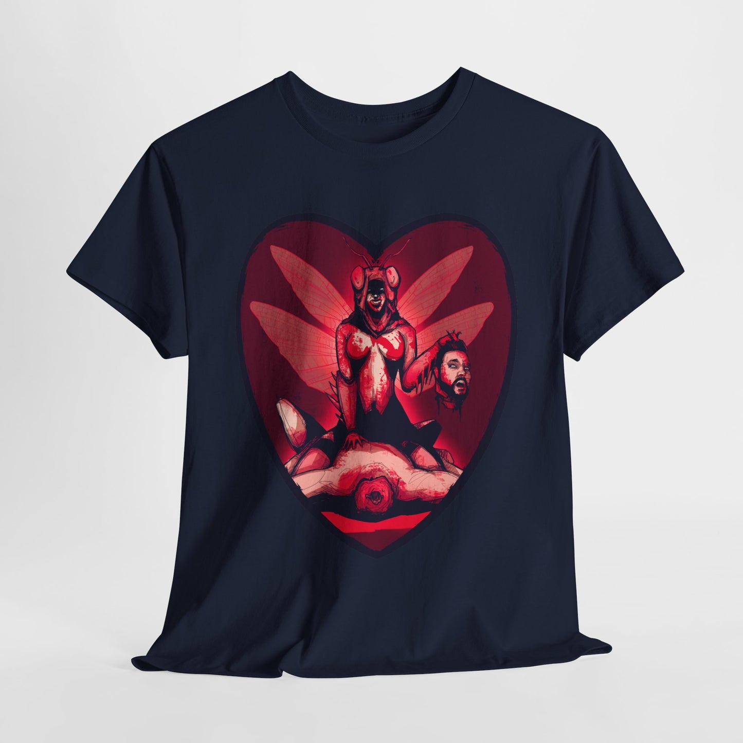 Praying Mantis Unisex Heavy Cotton Tee