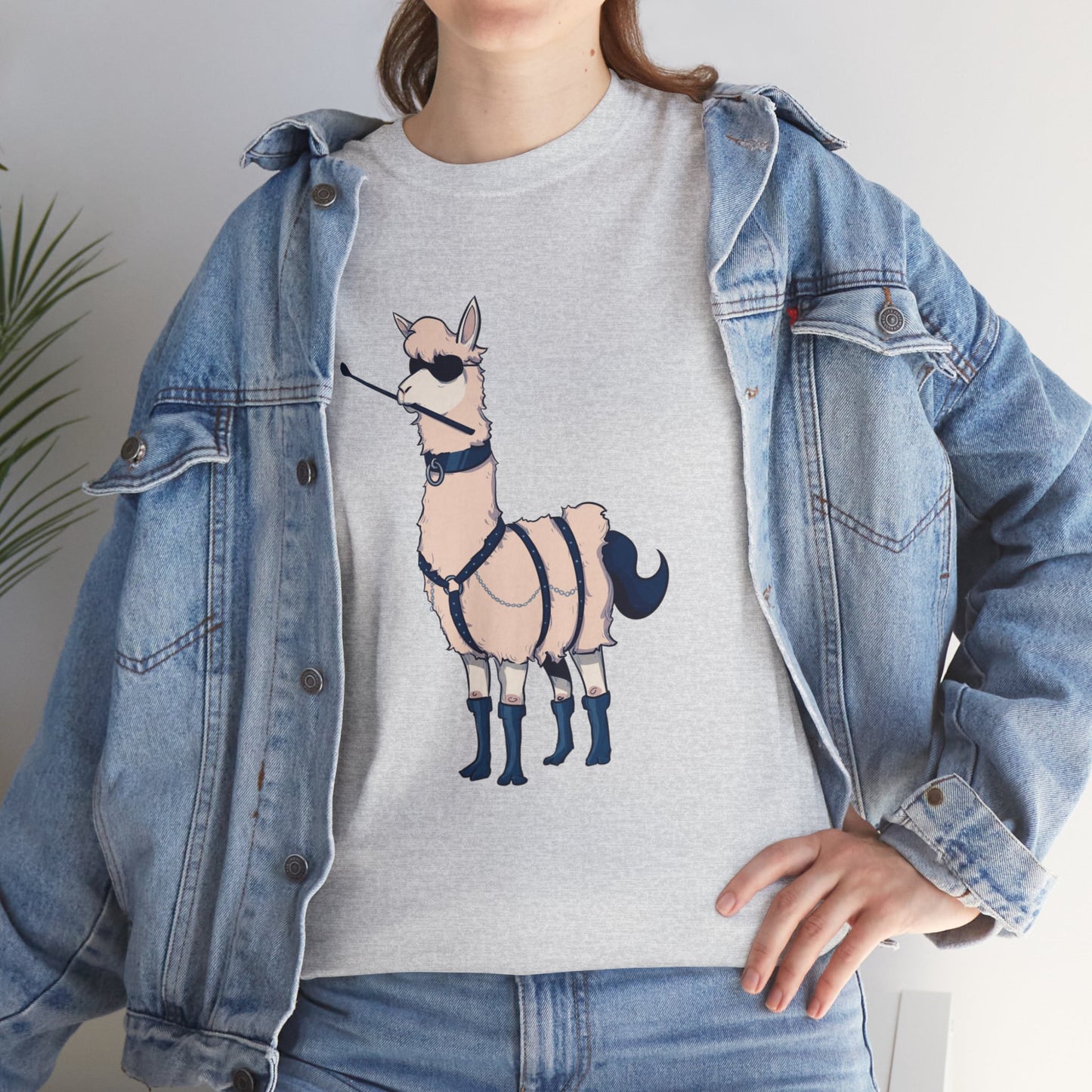 Party Llama Unisex Heavy Cotton Tee