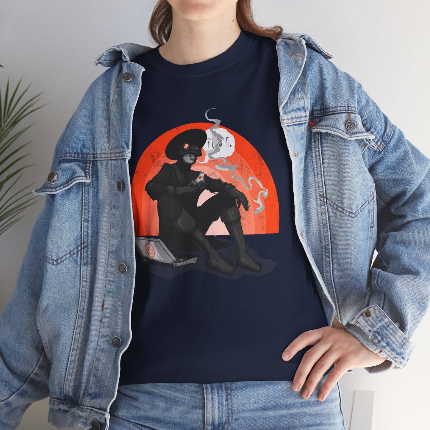 Plague Vacation Unisex Heavy Cotton Tee