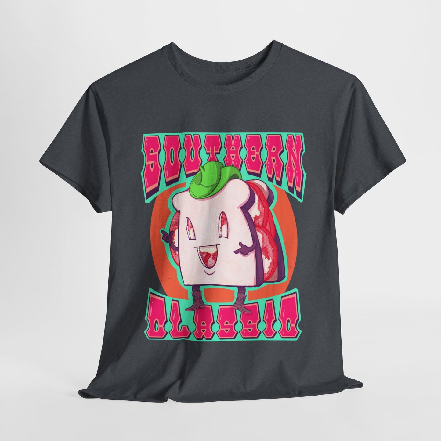 Tomato Sandwich Unisex Heavy Cotton Tee