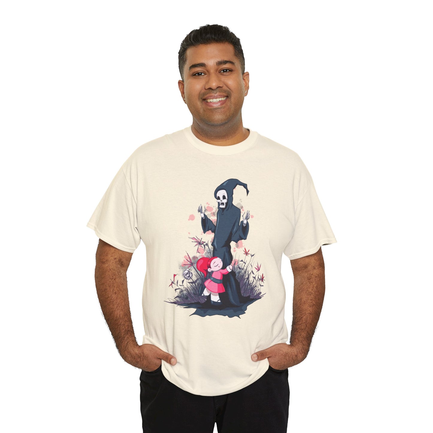 Reaper Hug Unisex Heavy Cotton Tee
