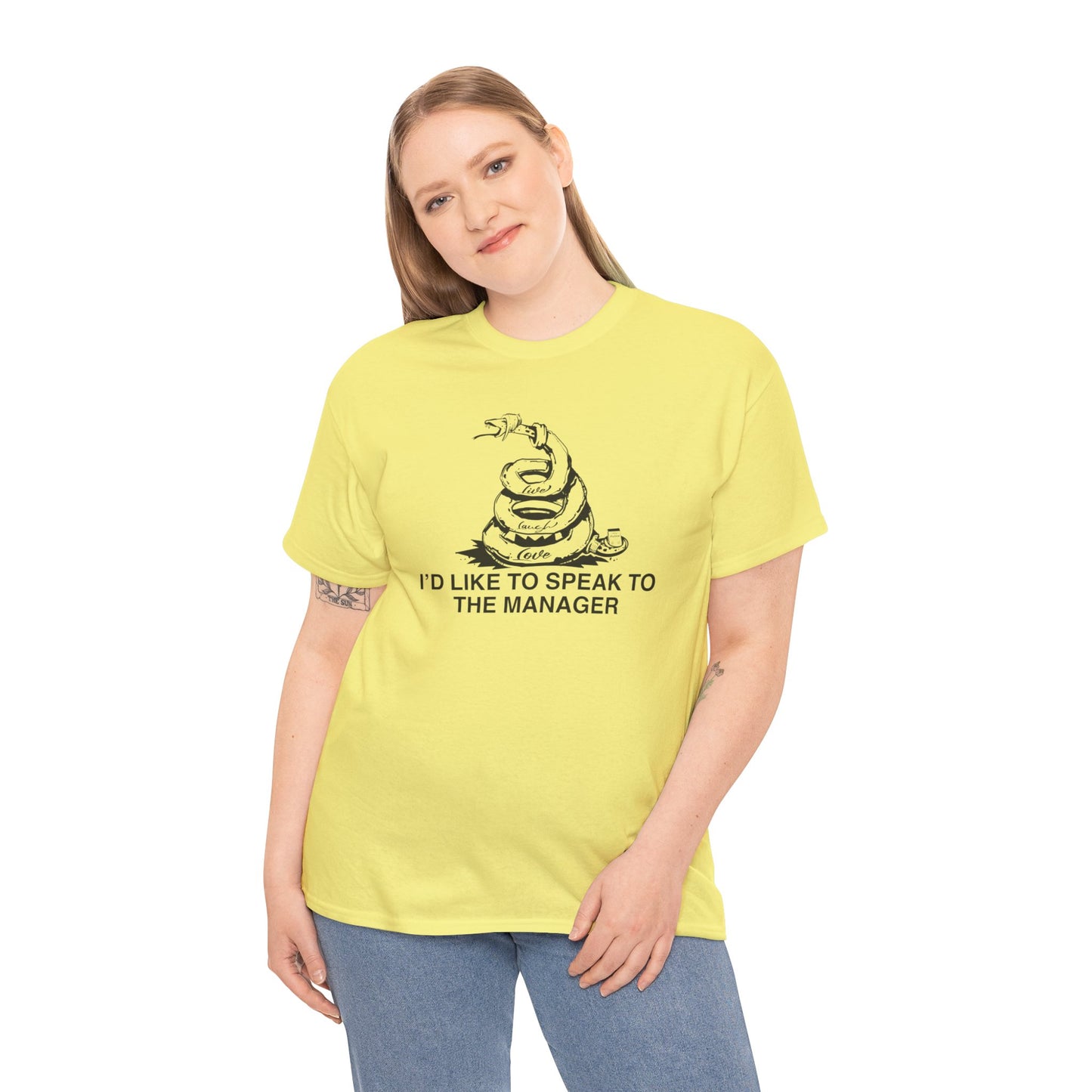 Gadsden Karen Unisex Heavy Cotton Tee