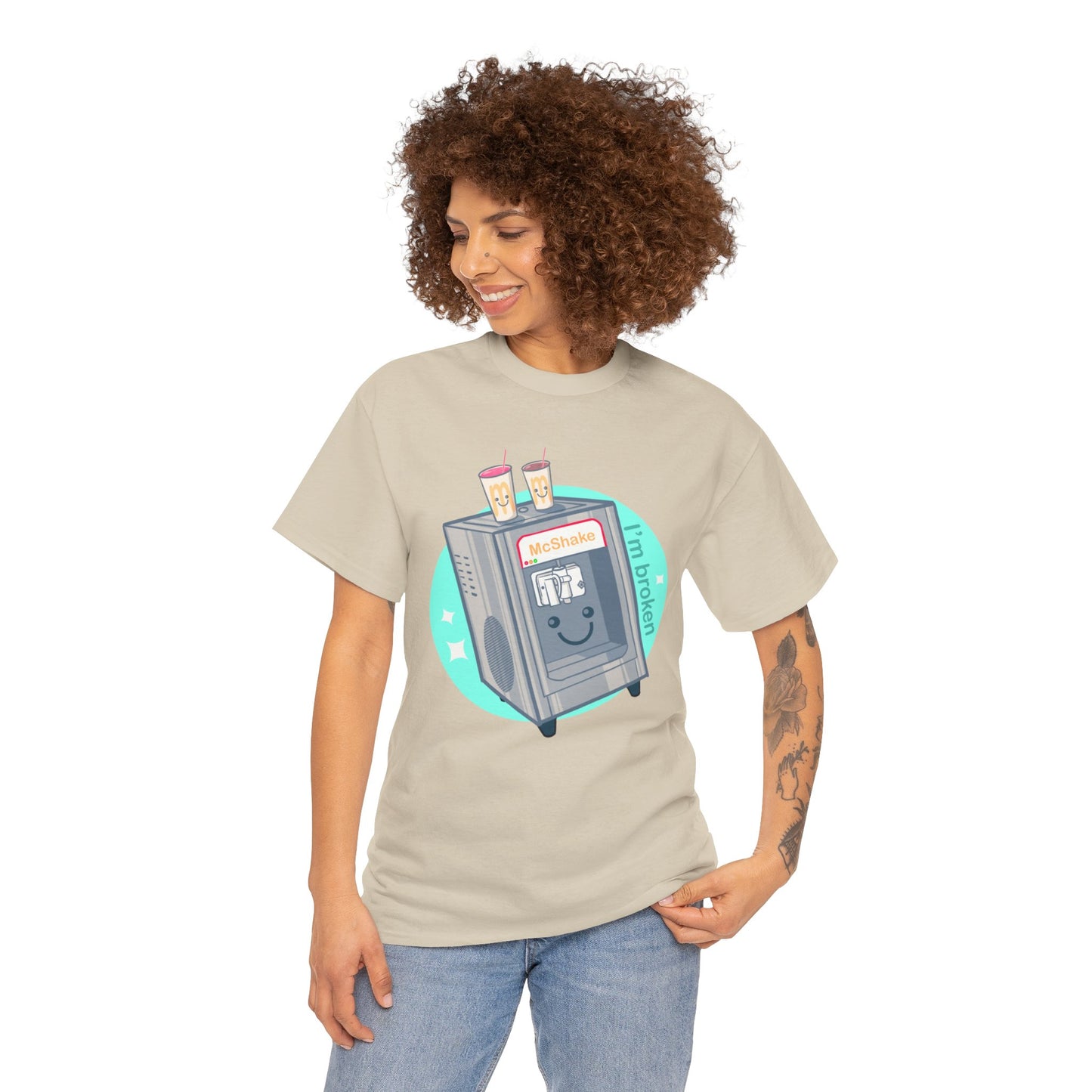 Shake Machine Unisex Heavy Cotton Tee