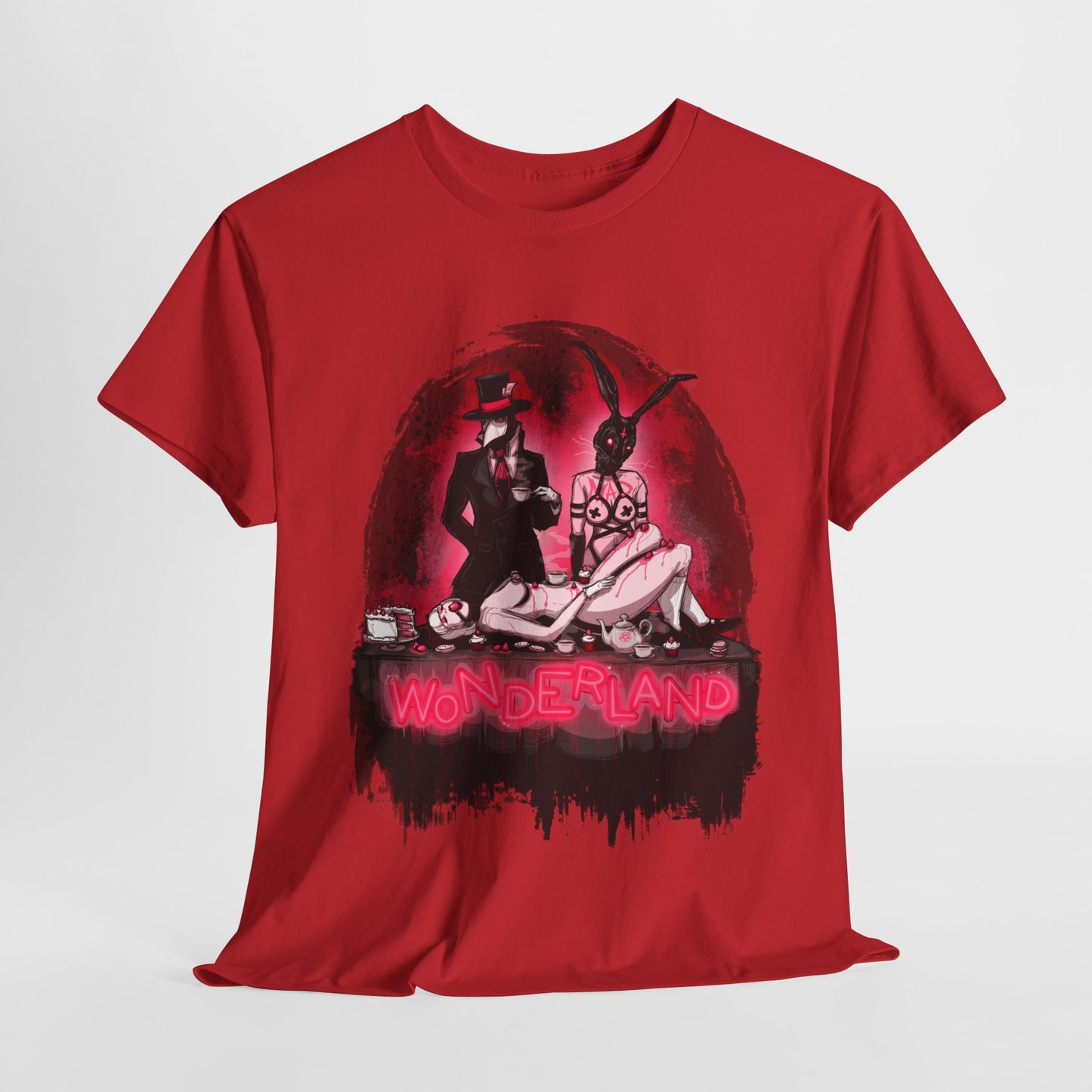 Wonderland Unisex Heavy Cotton Tee