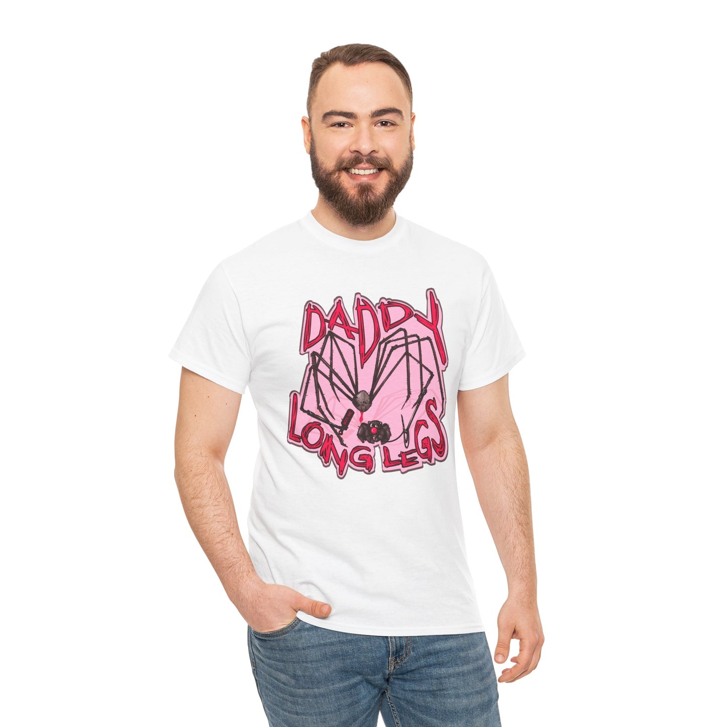 Daddy Long Legs Unisex Heavy Cotton Tee