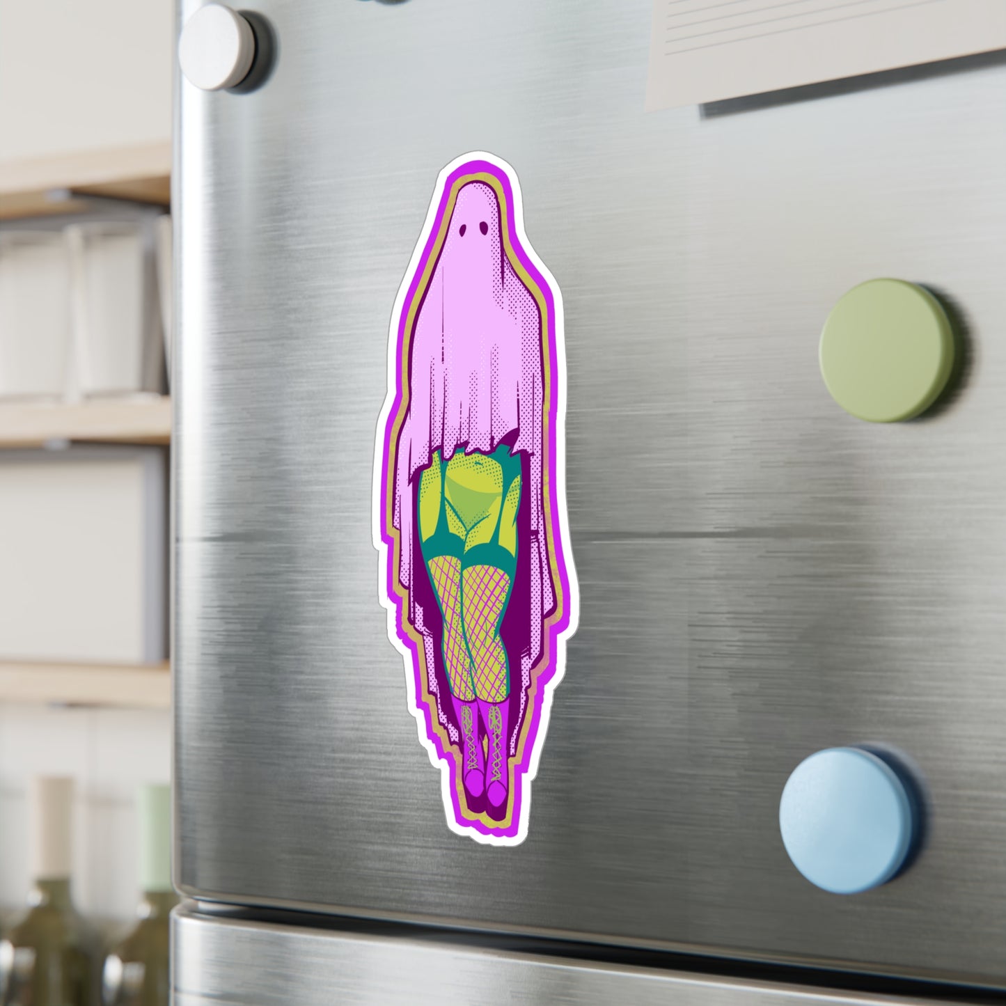 Sexy Ghost Kiss-Cut Vinyl Decal