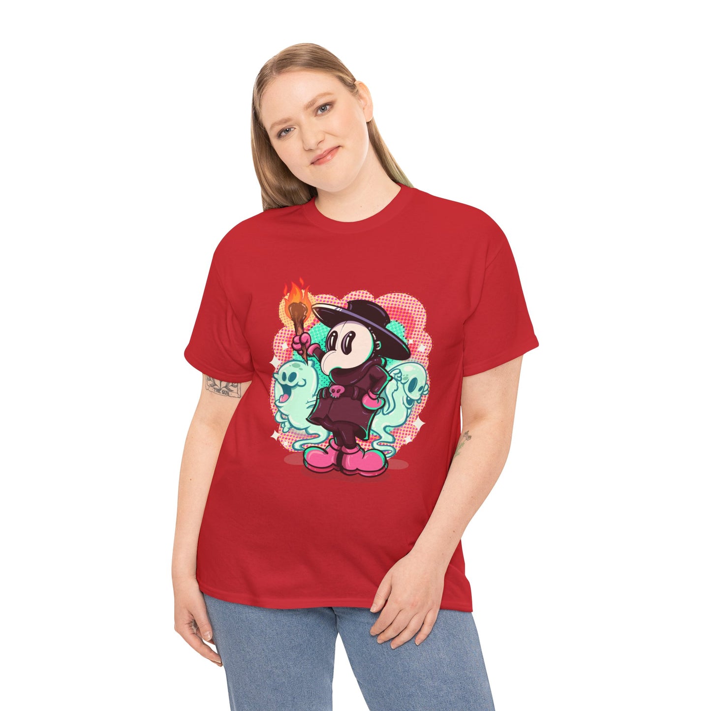 Rubber Hose Plague Doctor Unisex Heavy Cotton Tee