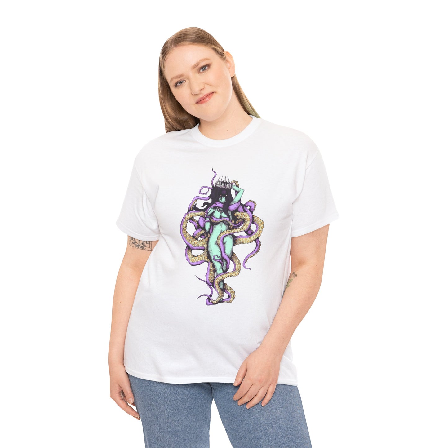 Octo-Witch Unisex Heavy Cotton Tee