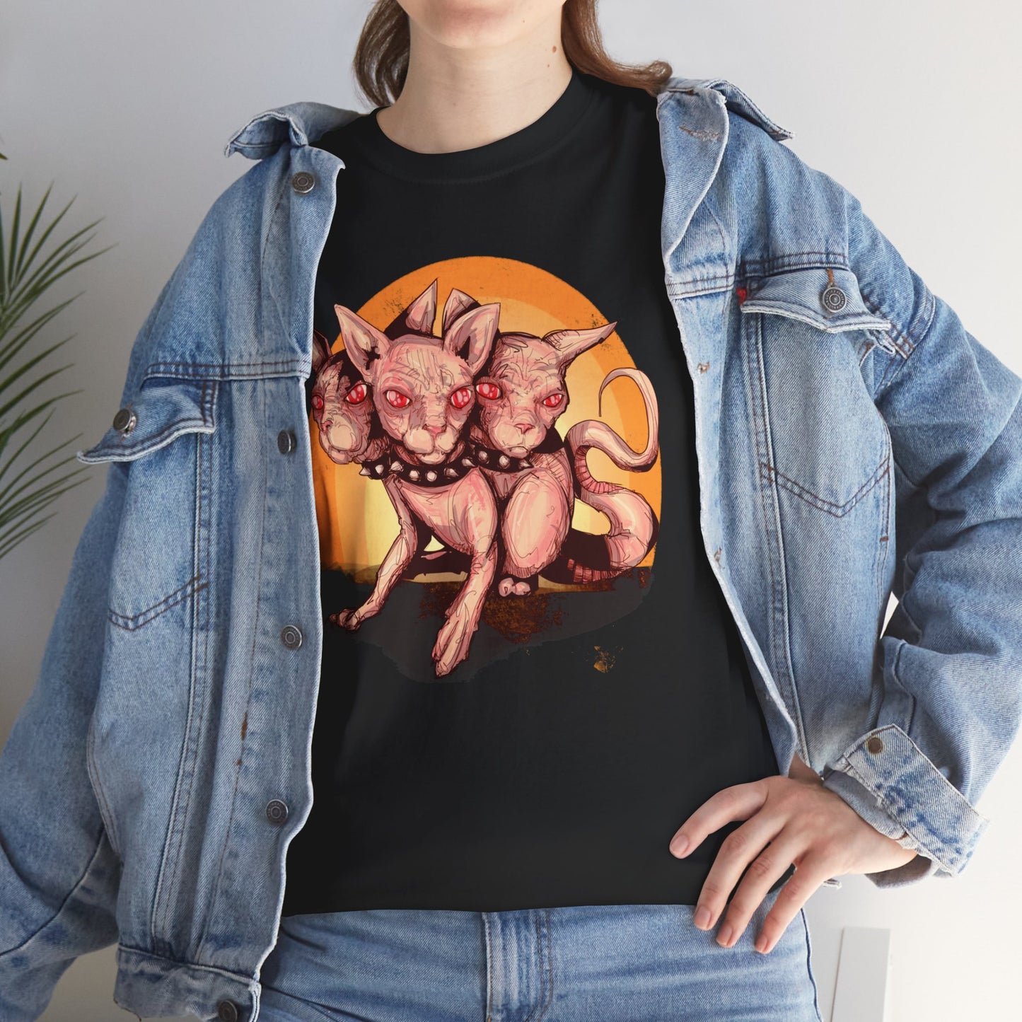 Purrberus Unisex Heavy Cotton Tee